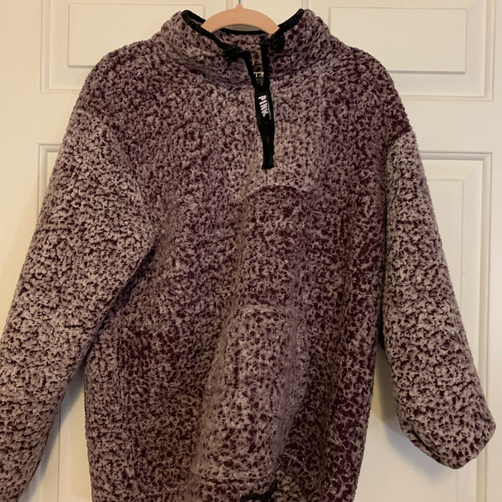 Pink hoodie